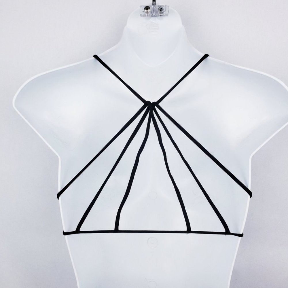 Intimately Free People Black Strappy Back Bralette - Picture 6 of 7
